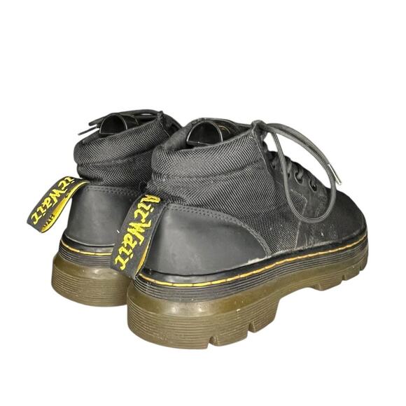 Womens Dr. Martens Bonny Canvas Round Toe Combat Boots Size 8 Black - Picture 4 of 6